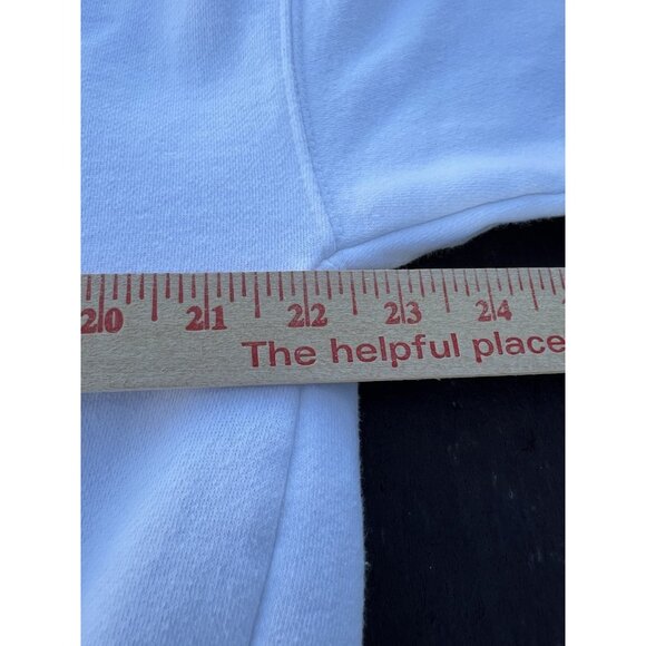 Vintage 80s GAP white sweatshirt minimalist retro S comfy classic - Picture 6 of 9